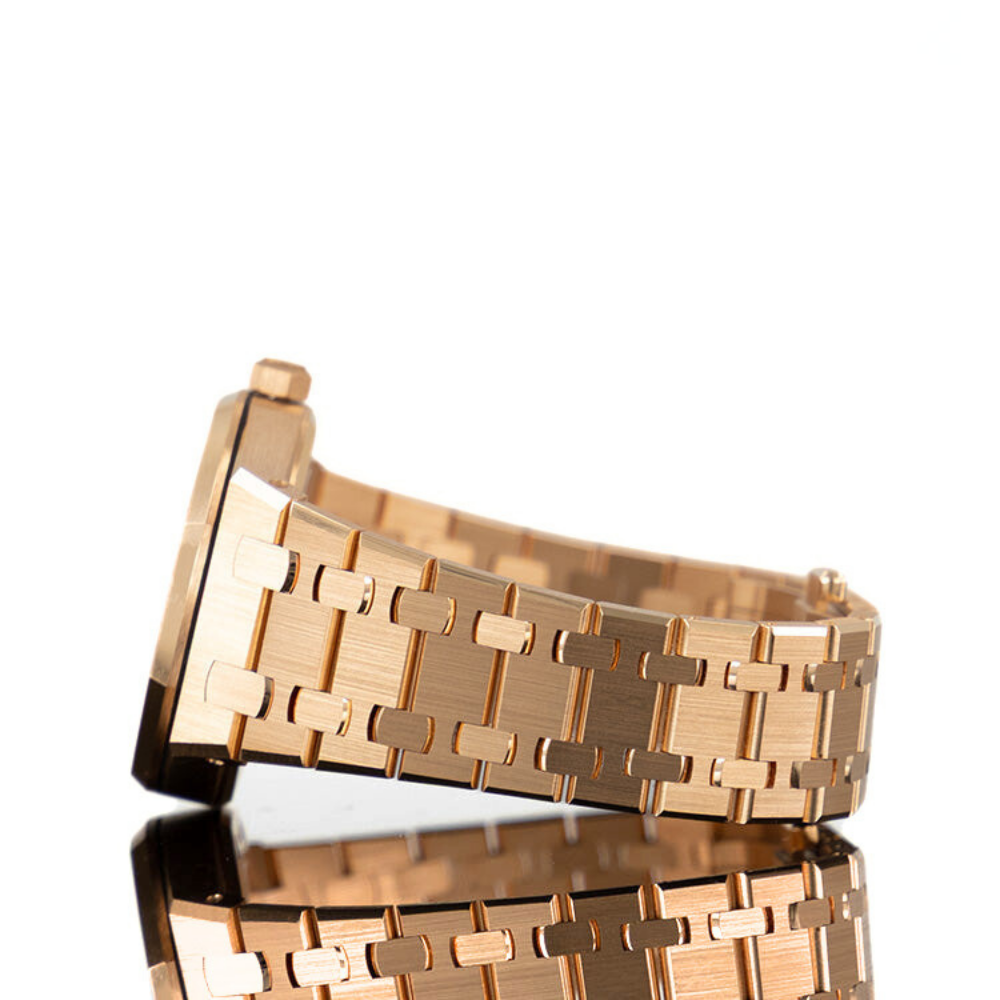 AP Royal Oak 34mm Rose Gold Salmon Dial