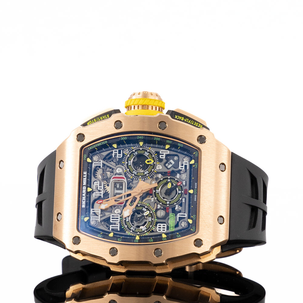 Richard Mille RM 011 Rose Gold Flyback Chronograph