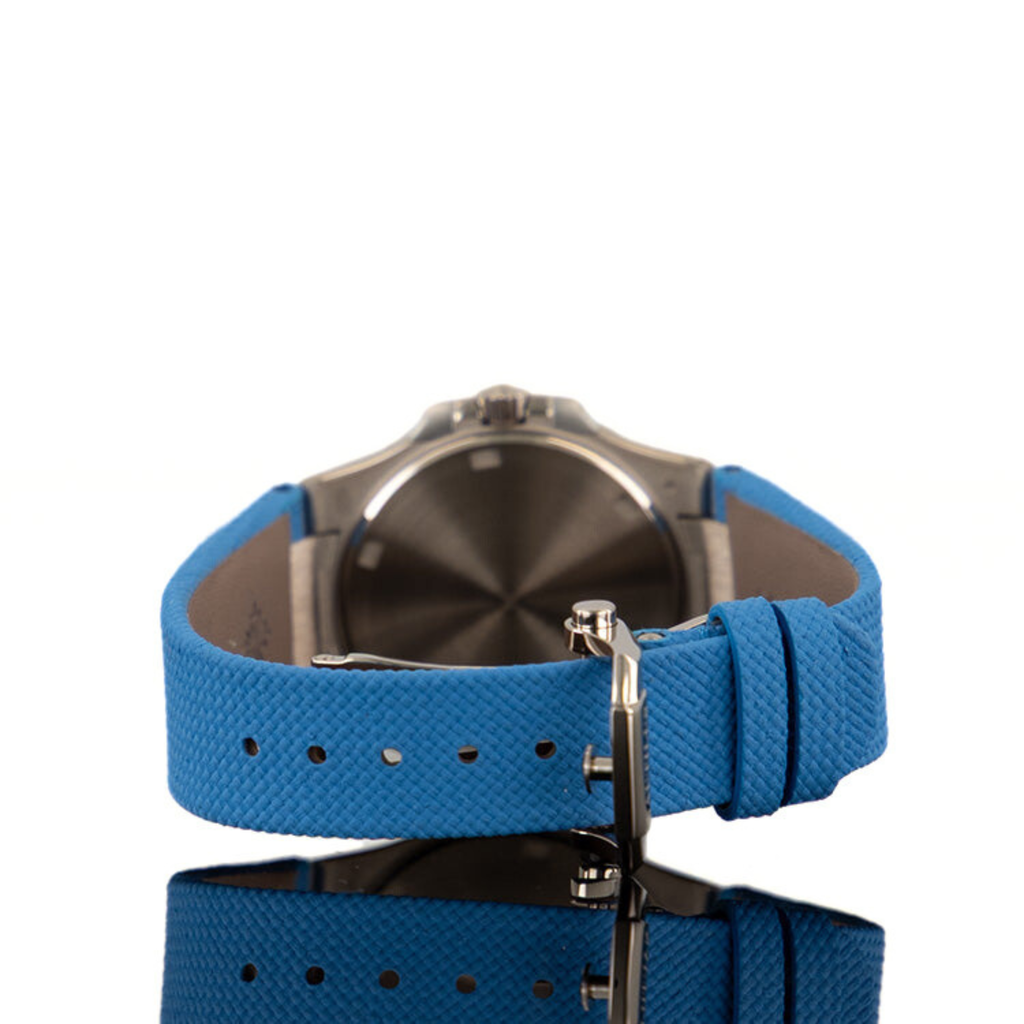 Patek Philippe Nautilus Blue Dial Diamond Bezel Watch