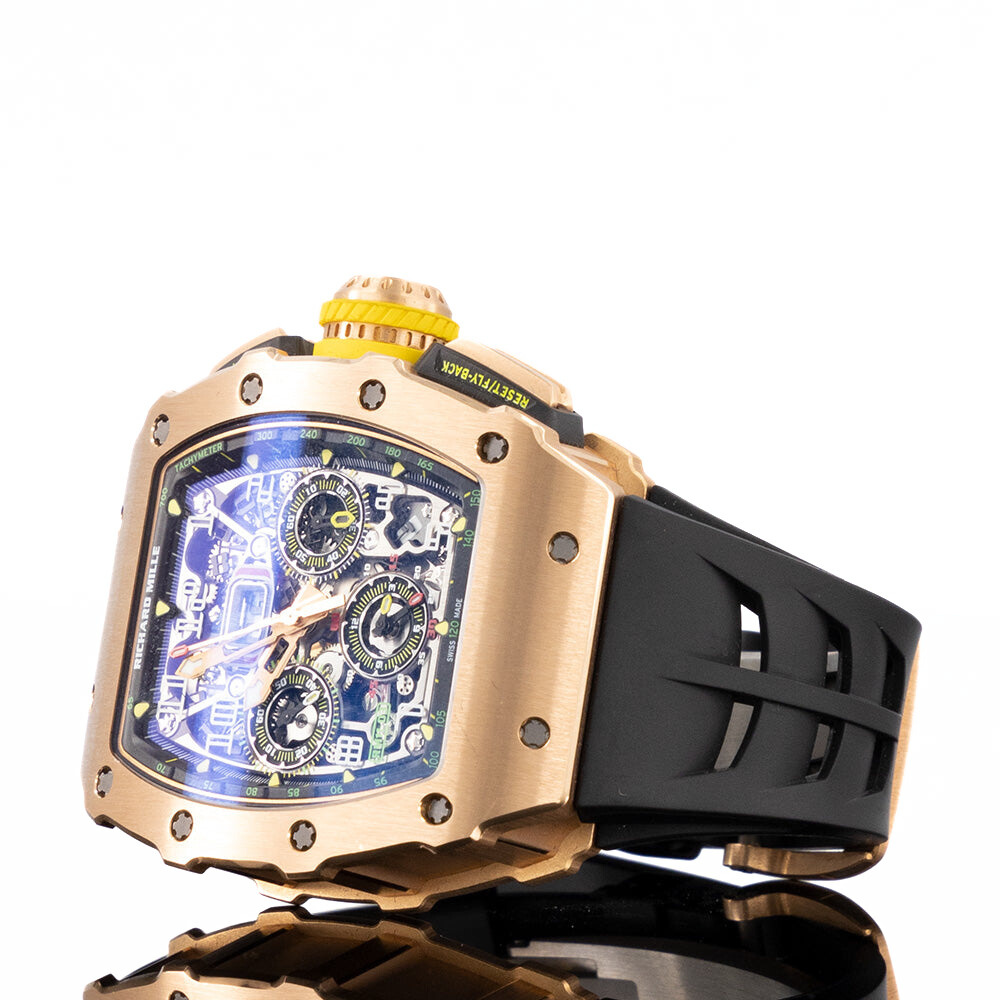 Richard Mille RM 011 Rose Gold Flyback Chronograph