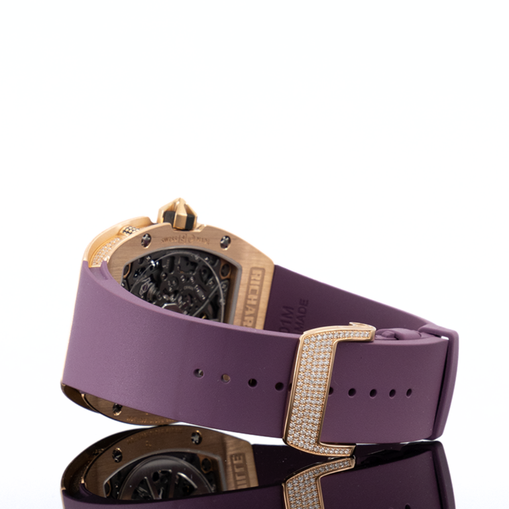 Richard Mille RM 67-01 Rose Gold Iced Out Extra Flat