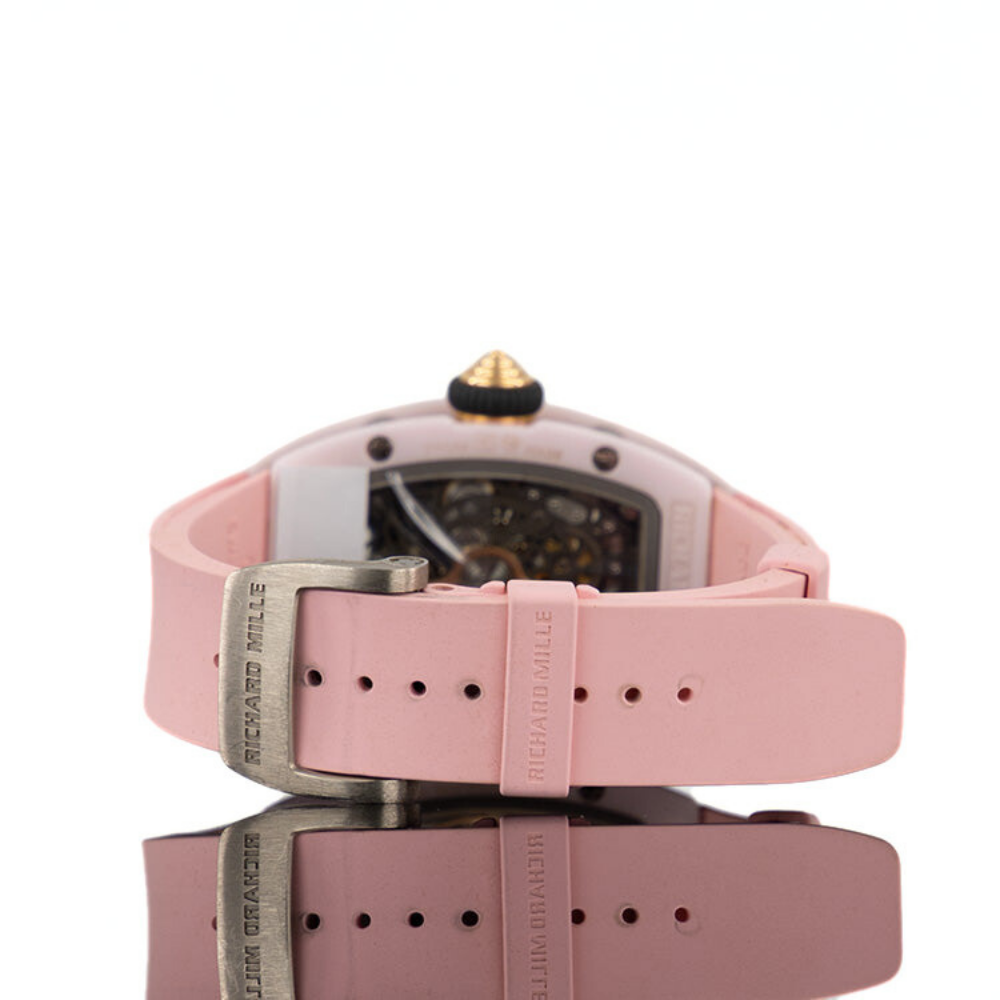 Richard Mille RM 07-01 Pink Ceramic Diamond Dial Watch