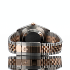 Rolex Datejust 41 Chocolate Diamond Dial Fluted Bezel