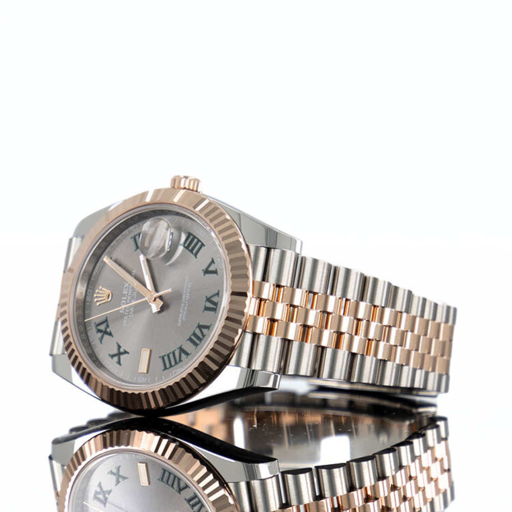 Rolex Datejust 41 Wimbledon Dial Fluted Jubilee