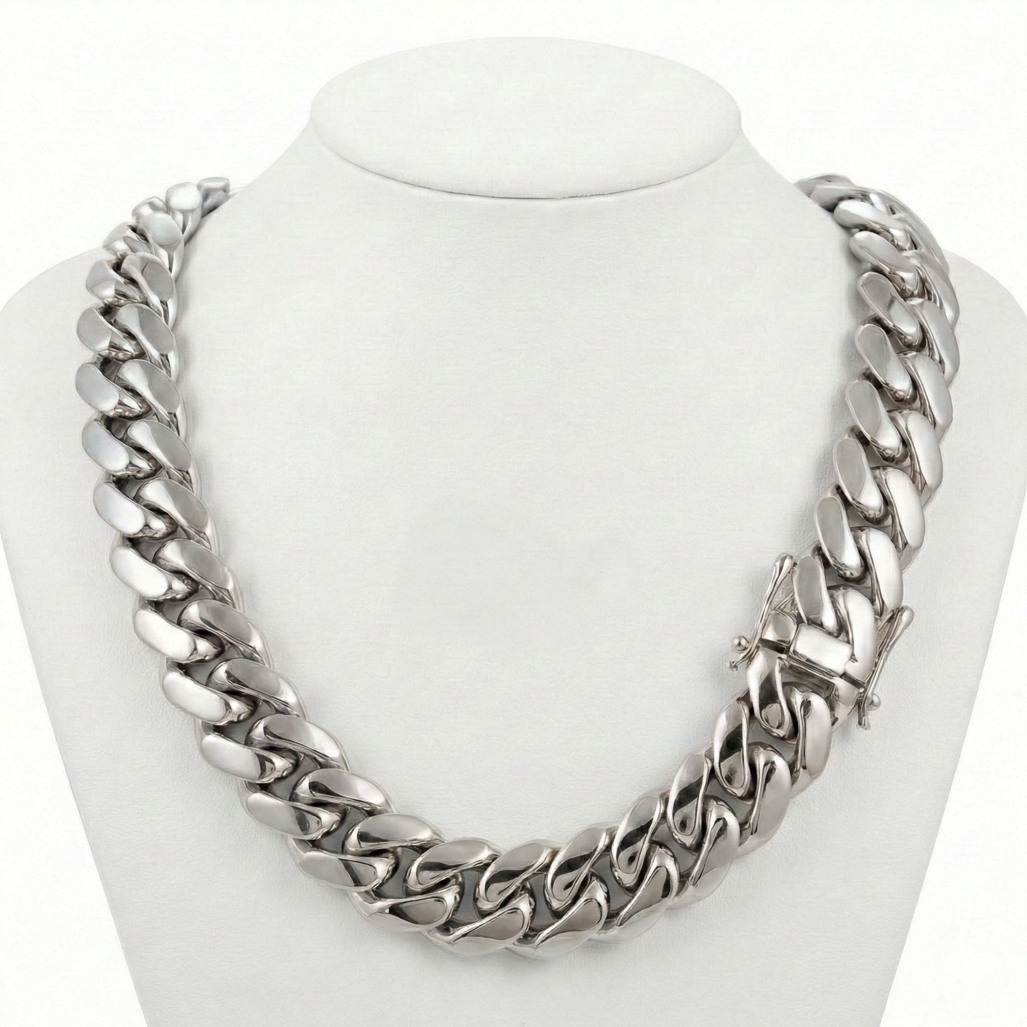 22MM Solid Gold Cuban Link Chain – Heavyweight