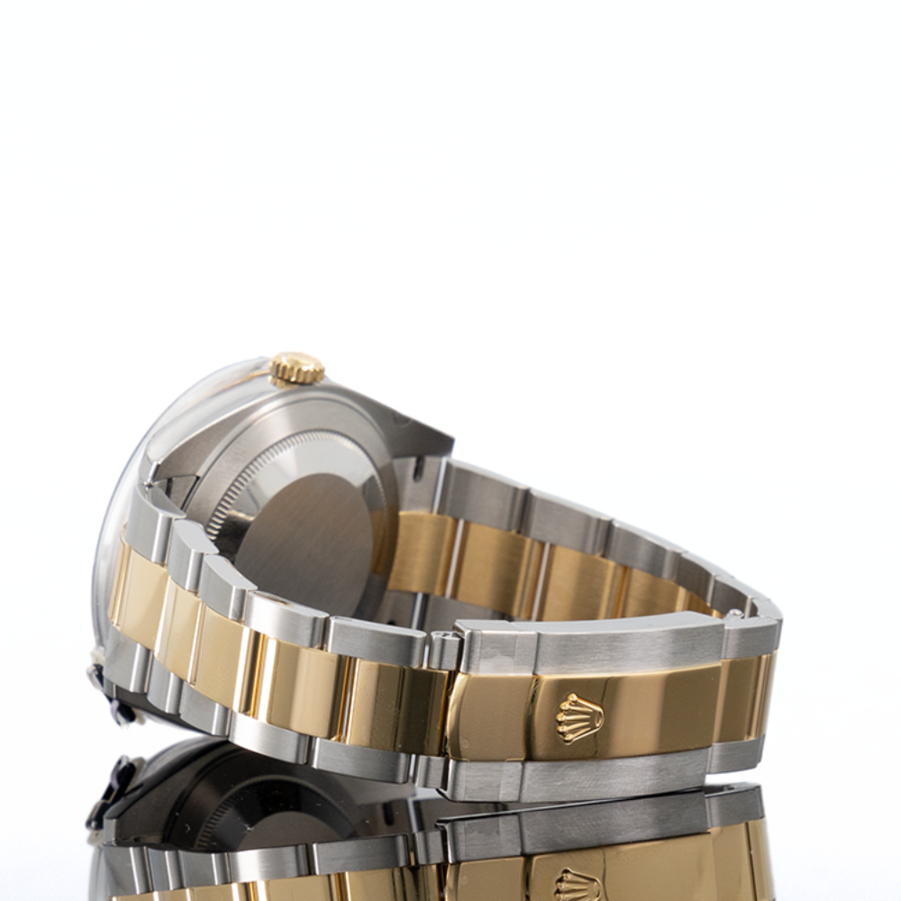 Rolex Datejust 41 Champagne Dial Smooth Bezel Two-Tone