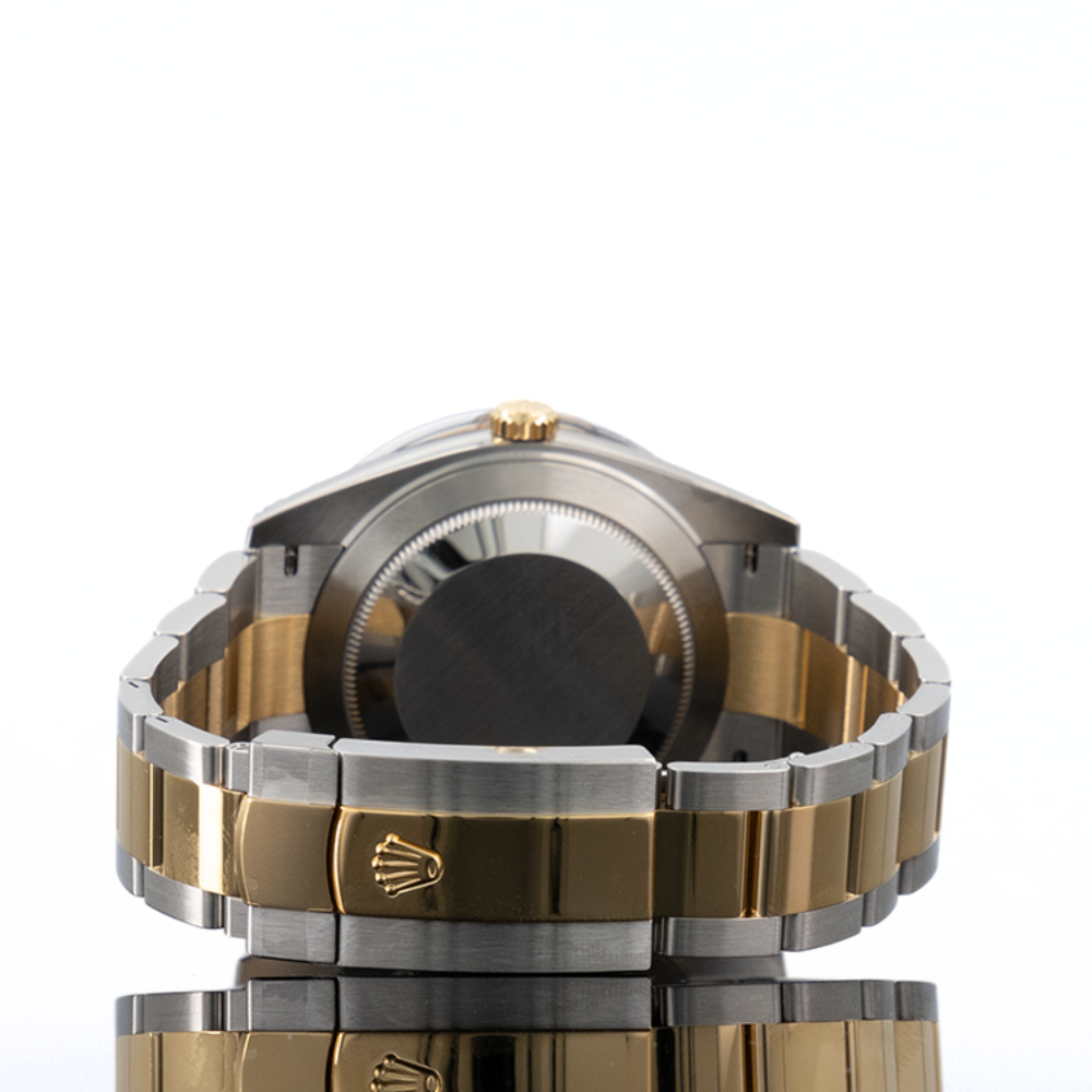 Rolex Datejust 41 Champagne Dial Smooth Bezel Two-Tone