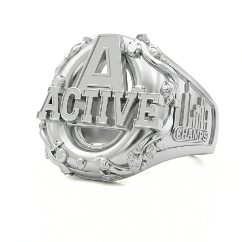 ACTIVE Championship Ring – Solid Gold Custom