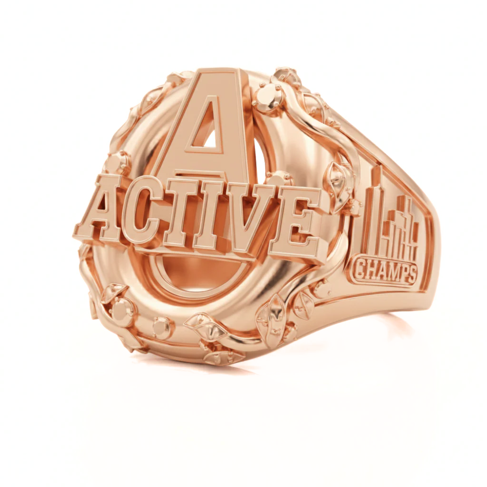 ACTIVE Championship Ring – Solid Gold Custom