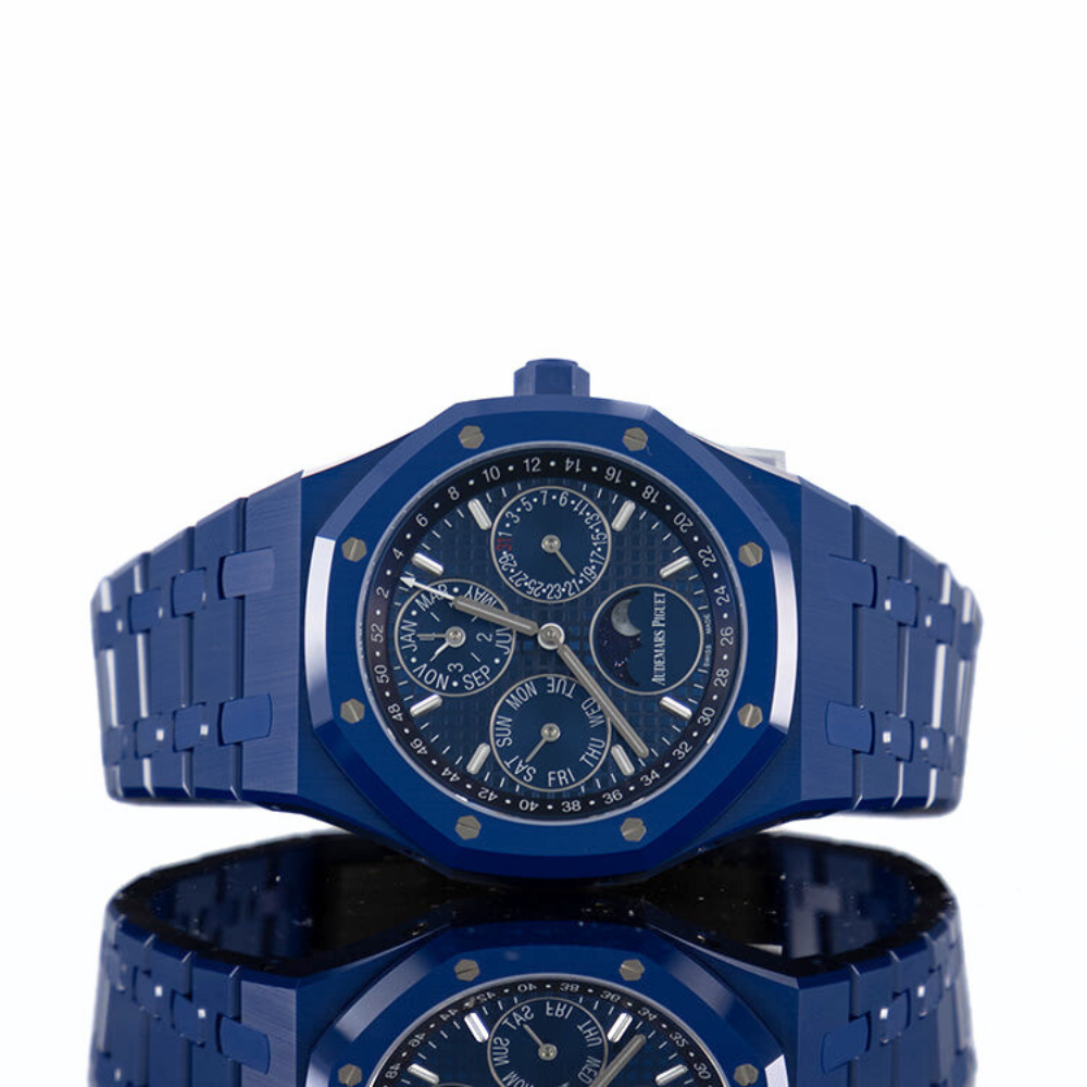 AP Royal Oak Perpetual Calendar 41mm Blue Ceramic