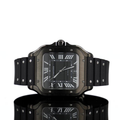 Cartier Santos 39.8mm Black Steel Automati
