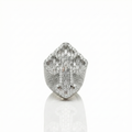 Fully Flooded Baguette and Round Cut Diamond Ring