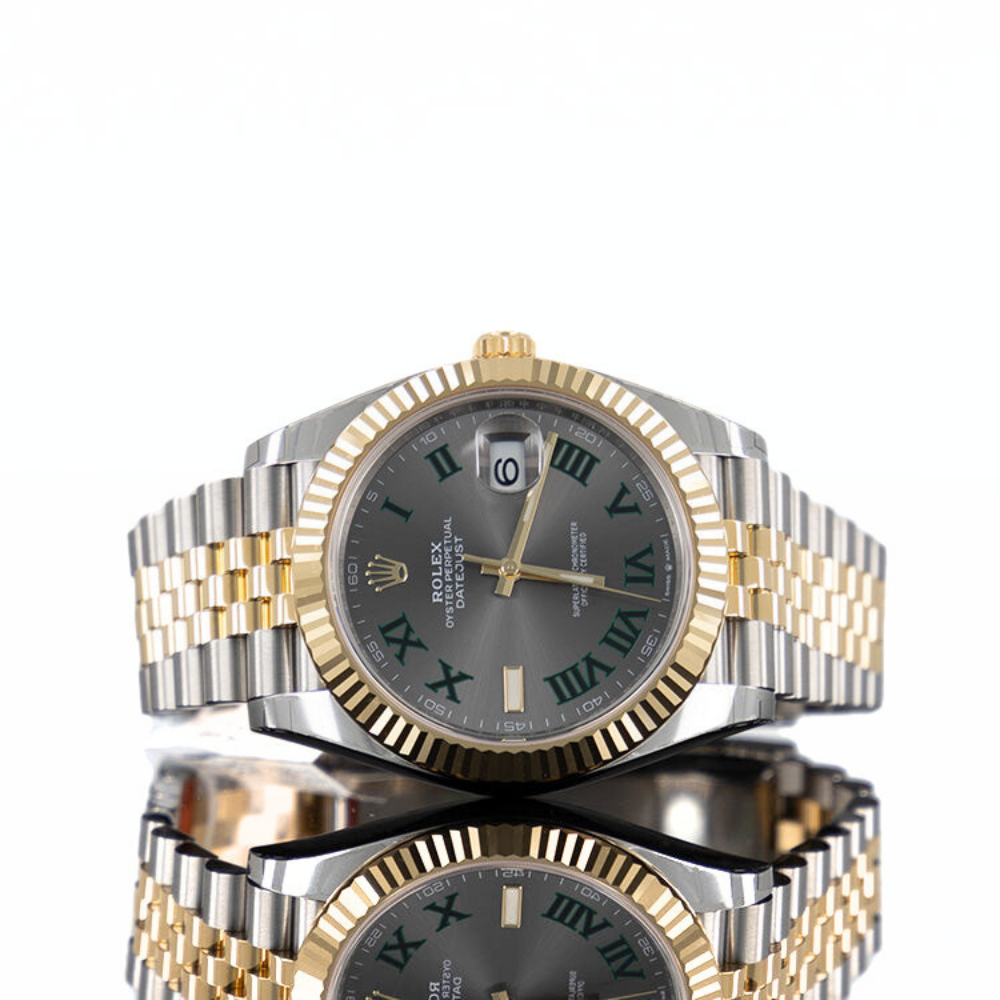 Rolex Datejust 41 Wimbledon Dial Fluted Jubilee